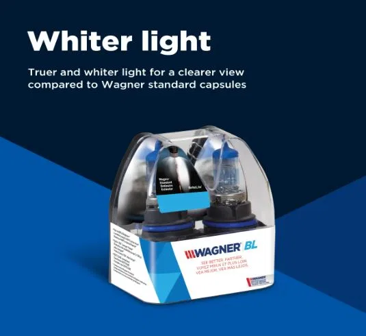 BP9012BLX2 – WAGNER Headlight Bulb, OE Replacement 9012 Halogen Bulb White Beam Color Set of 2